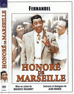 DVD обложка к фильму «Оноре из Марселя»