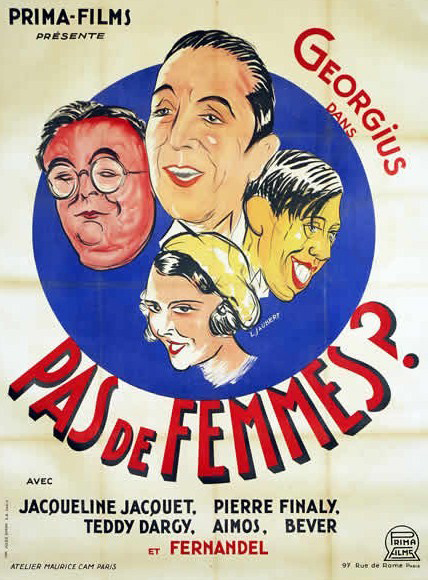 Постер к фильму «Pas de femmes»