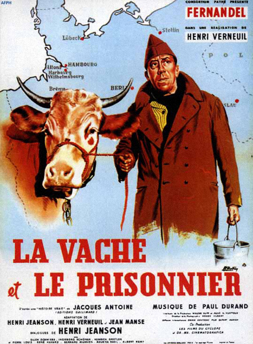 Постер к фильму «La vache et le prisonnier»