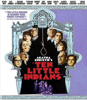 BD обложка к фильму «Десять негритят»