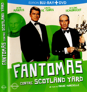 BD обложка к фильму «Фантомас против Скотланд-Ярда»
