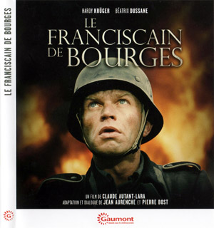 BD обложка к фильму «Францисканец из Буржа»