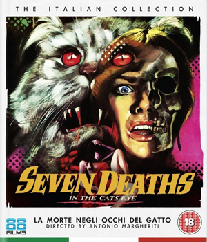 BD обложка к фильму «Смерть отражается в кошачьих глазах»