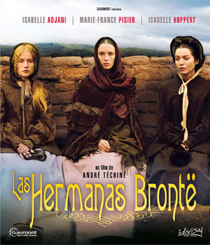 BD обложка к фильму «Сёстры Бронте»