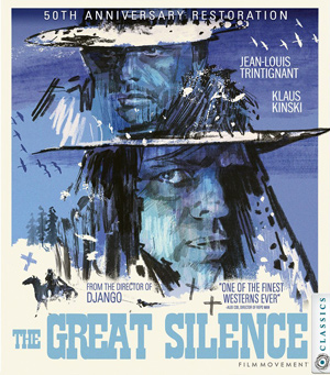 BD обложка к фильму «Великое молчание»