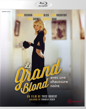 BD обложка к фильму «Высокий блондин в чёрном ботинке»