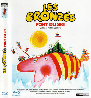 BD обложка к фильму «Загорелые на лыжах»